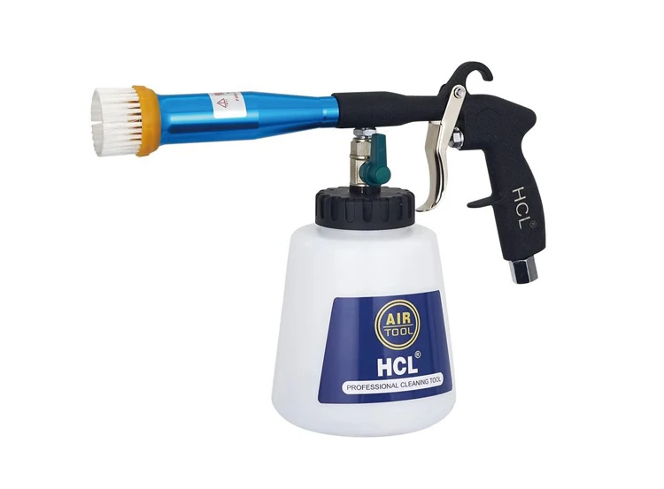 
Tornado interior cleaning machine pneumatic bearing with brush blowing car ceiling high pressure dry cleaning gun car washing to 