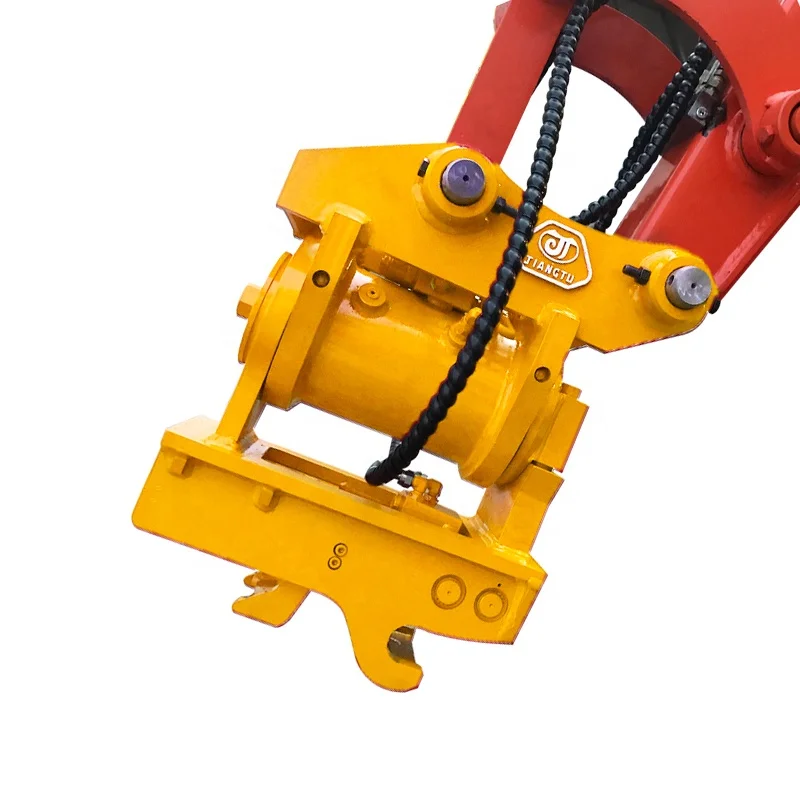 Factory price 180 Degree excavator tilting quick hitch coupler hydraulic tilt hitch for excavator 0.8-30 tons
