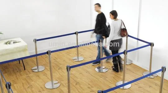 Top Quality Stainless Steel Stackable strip Belt Barrier airport barrier