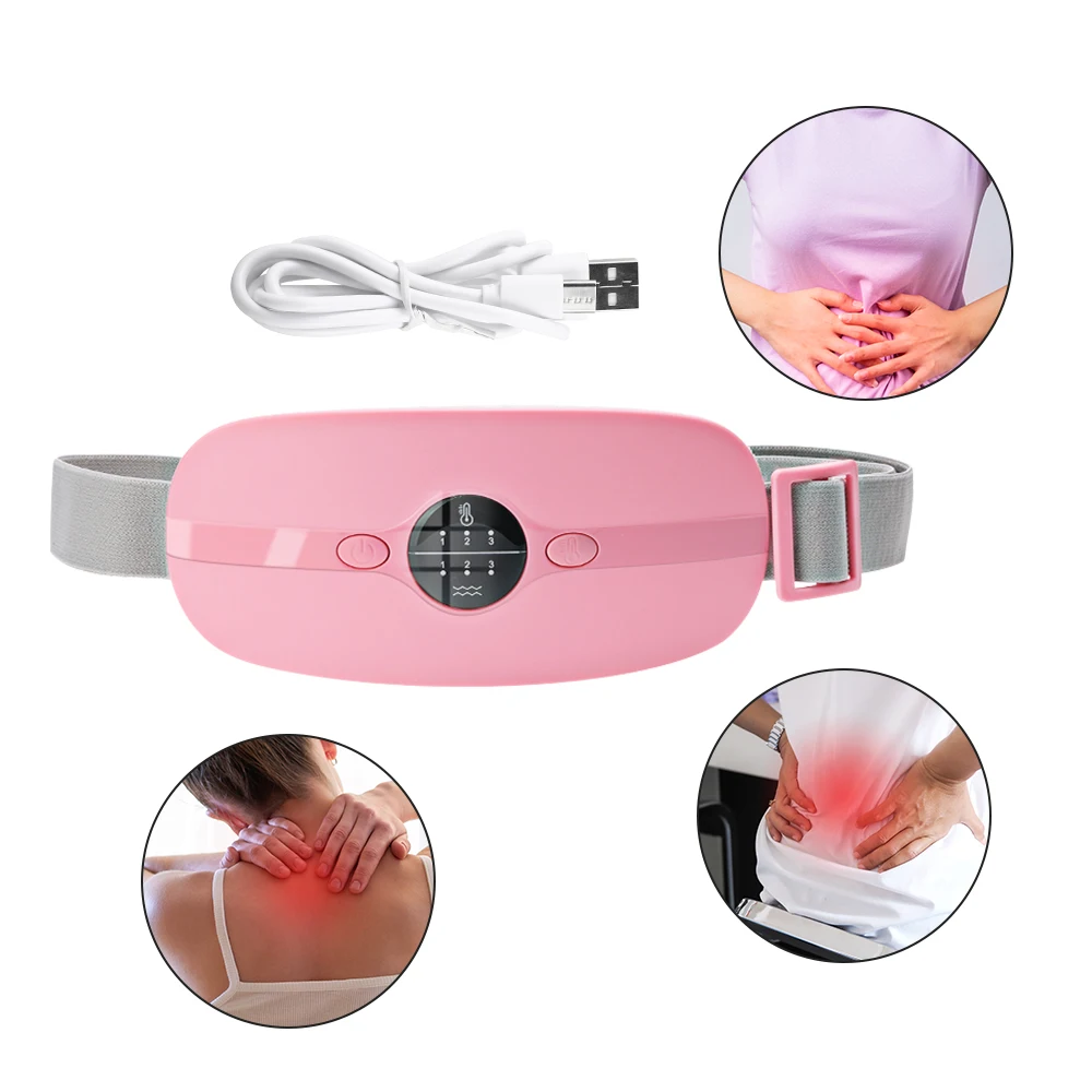 Wholesale Portable Massage Warm Palace Belt Drop Shipping Menstrual Padf Heating Pad