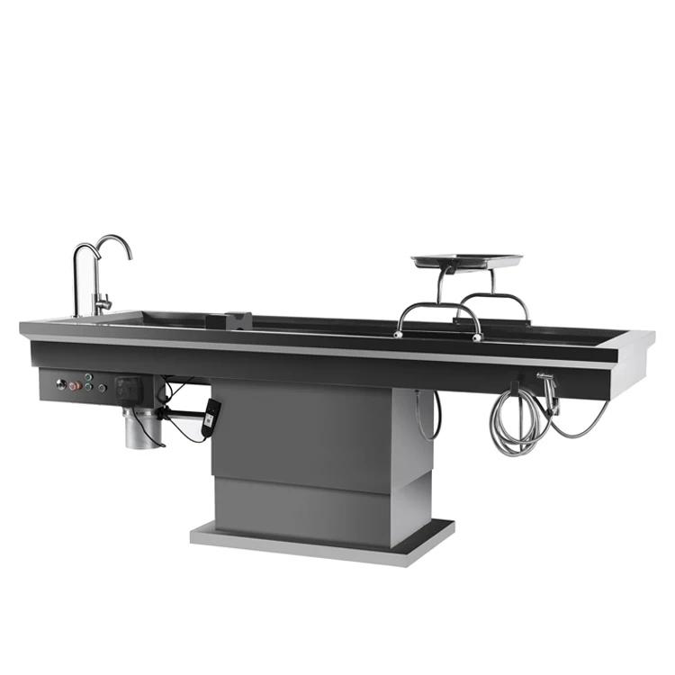 Roundfin RD-A-02 doctor autopsy table price Medical stainless steel court