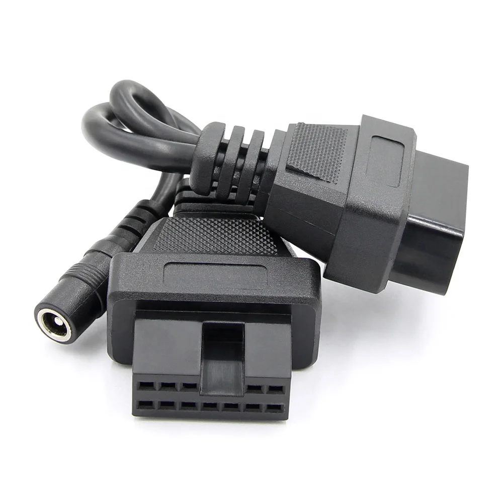 Соединитель Obd 16pin Female To 12pin Диагностический кабель для Mitsubishi