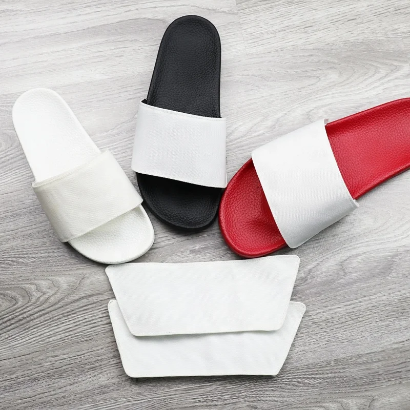 
original design custom printing polyester plain sublimation slippers sliders blank men slides for sublimation 