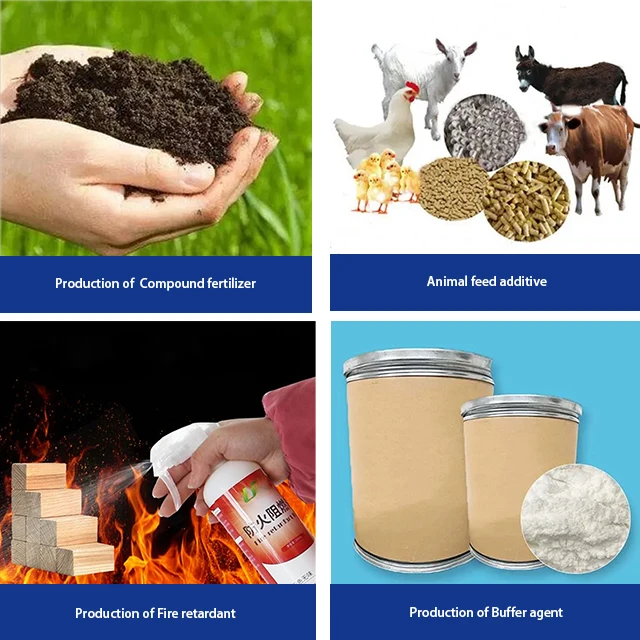 High Quality Ammonium dihydrogen phosphate White Crystal Industrial Grade CAS 7722-76-1