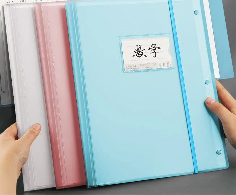 Wholesale Category Folder A3 Size File Folders Plastic Pockets Presentation File Folder For Students