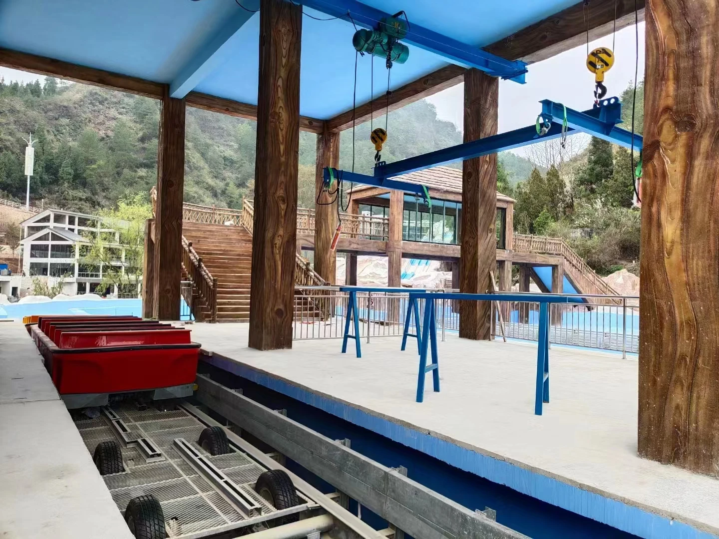 chute ride splash large water park amusement equipments for sale 20P water rides