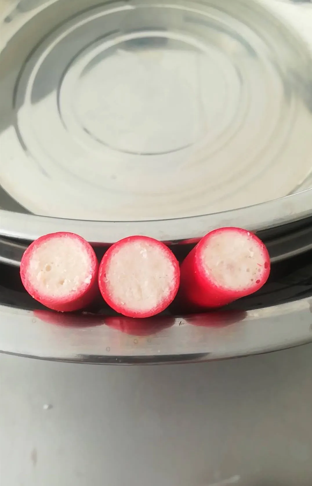 Красная колбасная оболочка, целлюлозная колбасная оболочка, красная переводная