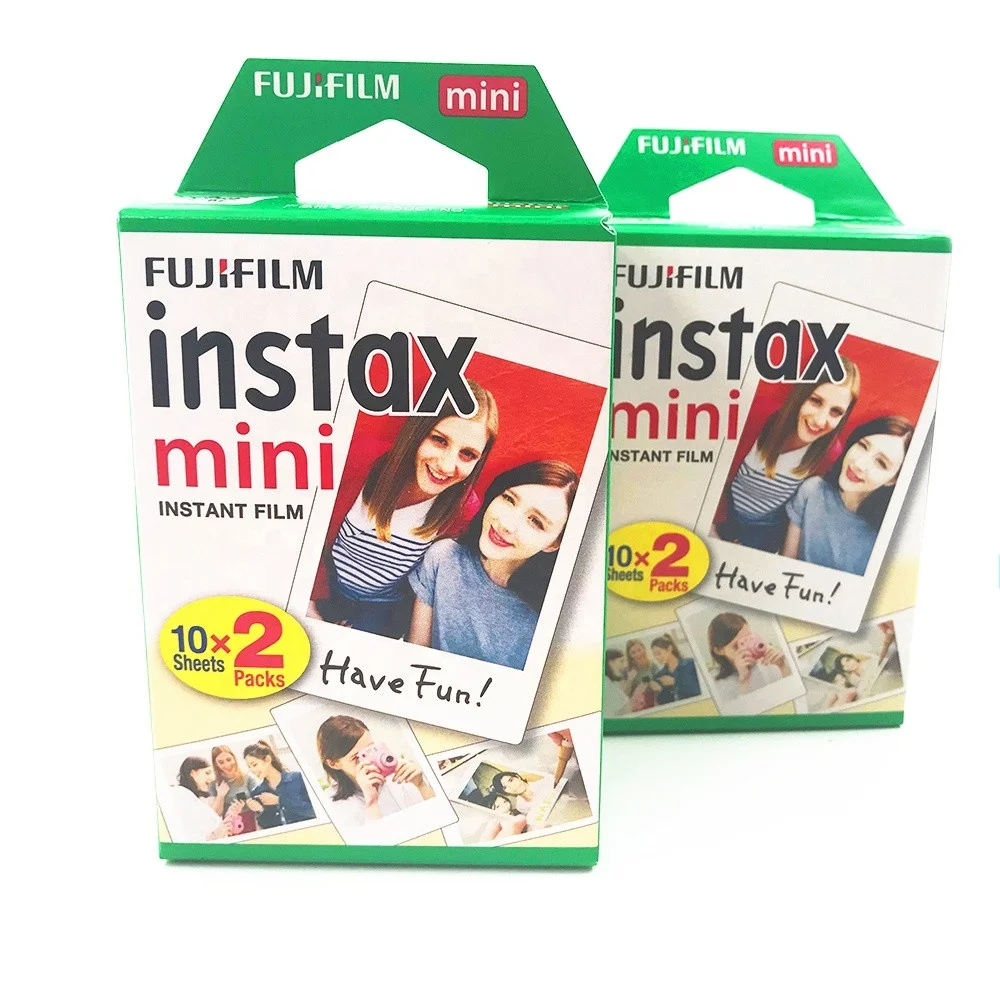 
Оптовая продажа Fujifilm Instax Mini пленка мгновенный двойной пакет белый для Instax mini 7s/mini 8/mini9/mini 25/mini 90 камера 