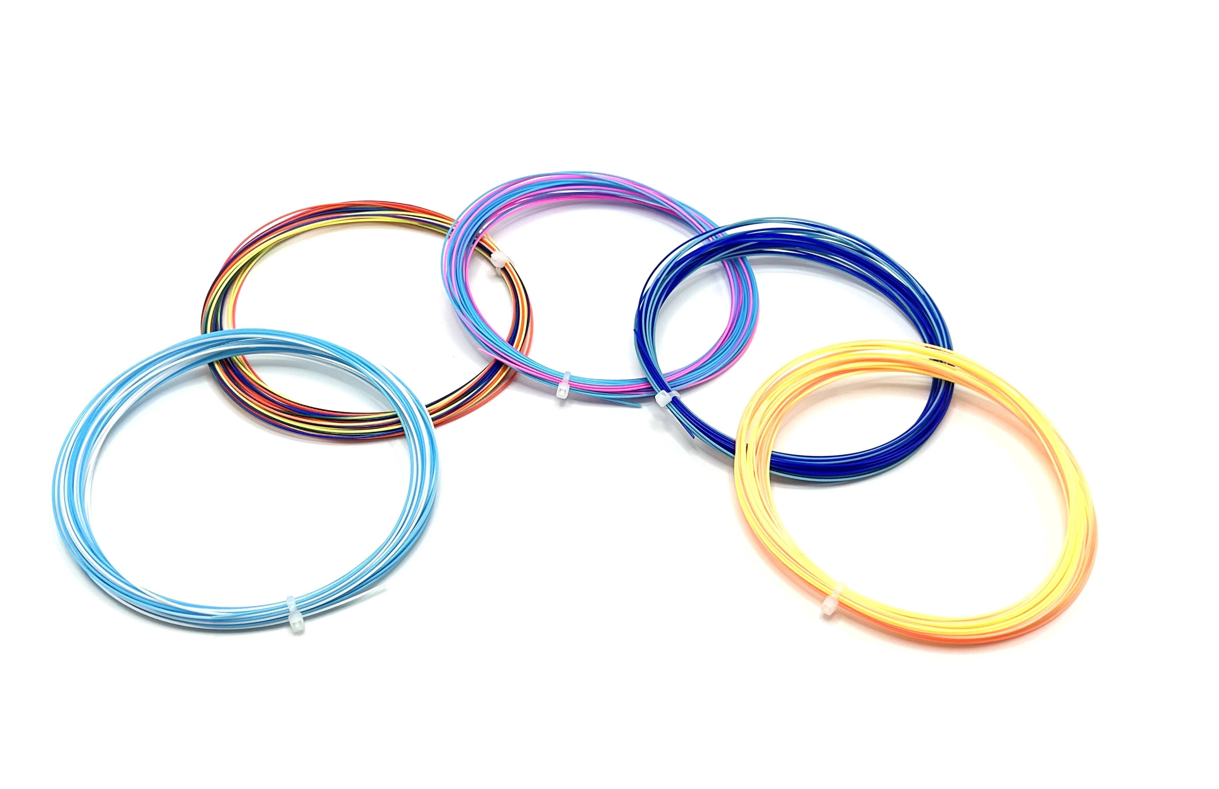 Latest  Mixed-color Badminton Racket String Resilient Badminton String