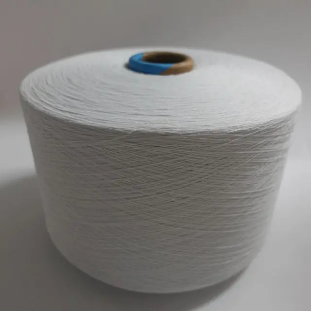 Good Selling 65% 35% Recycled  Cotton Polyester Thread  For Knitting And Weaving