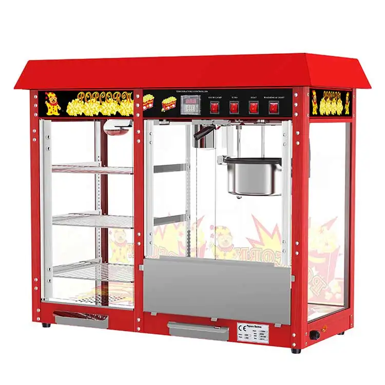 Shopping Mall Cinema Commercial Countertop Automatic Popcorn Machine/Popcorn Machine Maker for Sale