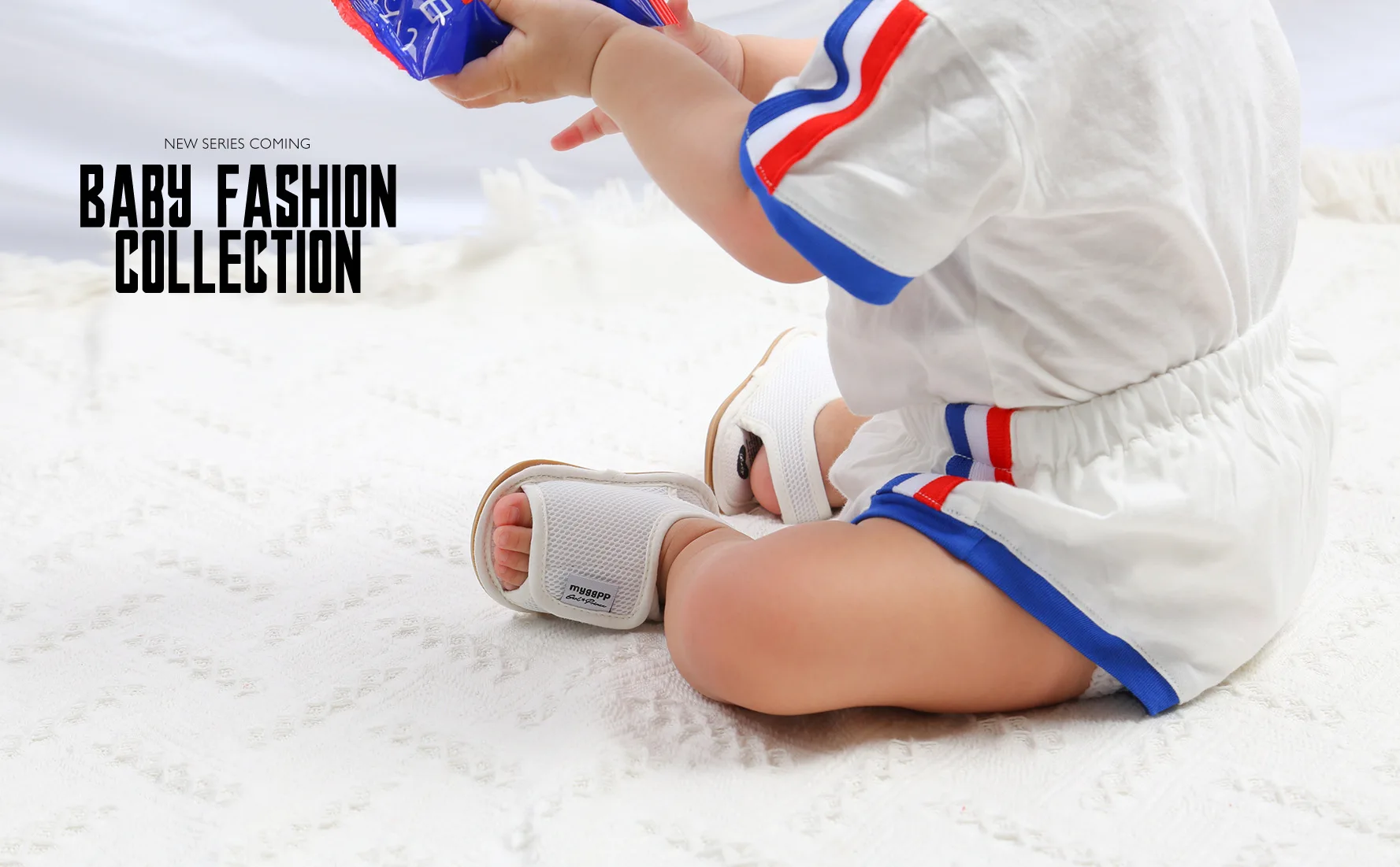 VALEN SINA Natural Rubber Non-Slip Toddler Shoes Beach Walking Shoes For Newborn Boys Girls Aged 0-1 In Summer.