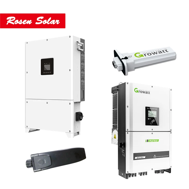  Rosen Solar 30 кВт на сетке система питания солнечной панели трехфазный