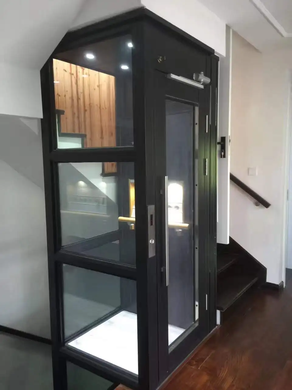 WEMET CHINA small home elevator residential elevator indoor/outdoor lift with CE certificate