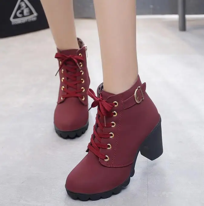 luxury Fashion high heel boots women winter boots for women ladies