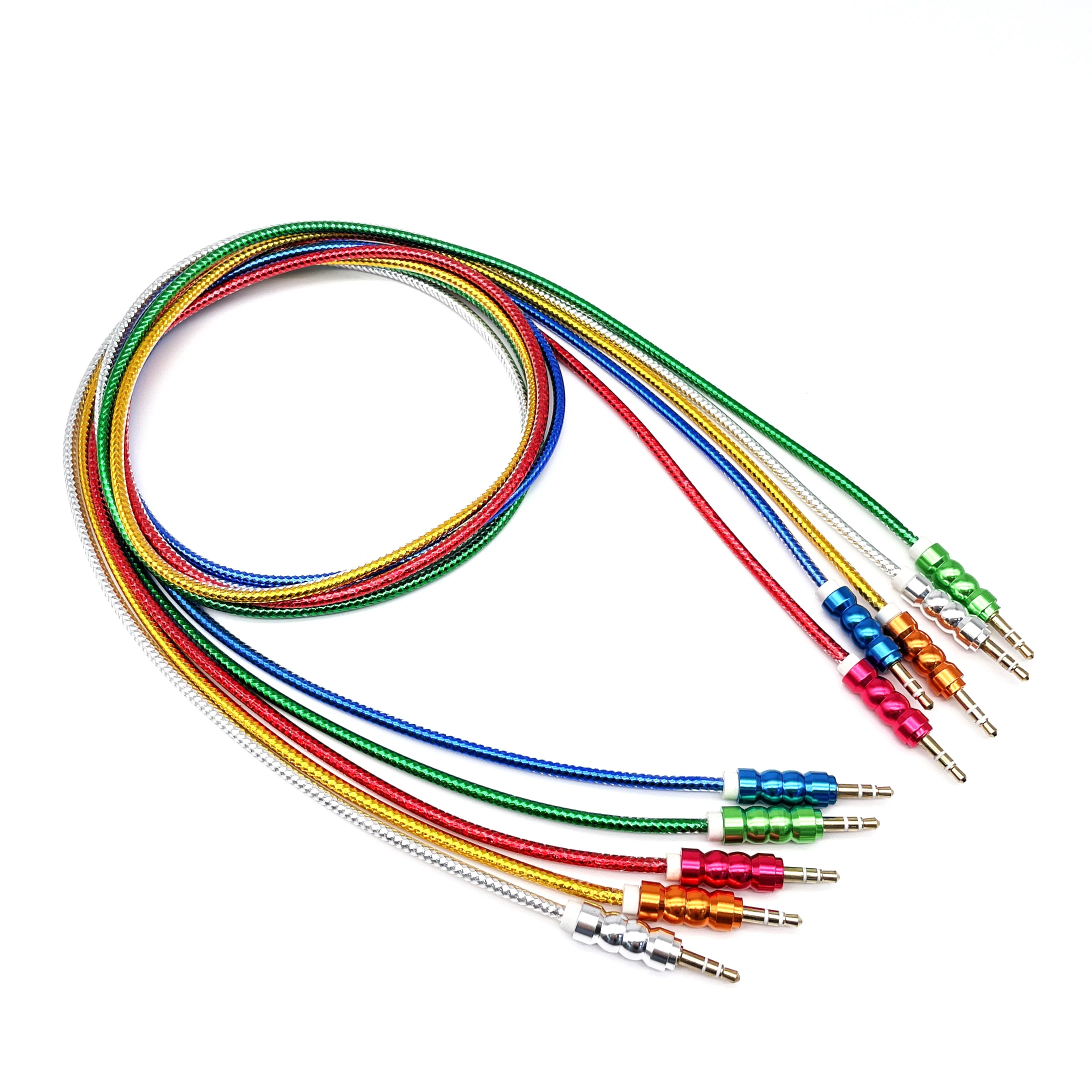 1M 3.5mm jack aux audio cable to 3.5mm cable for car speaker aux cable