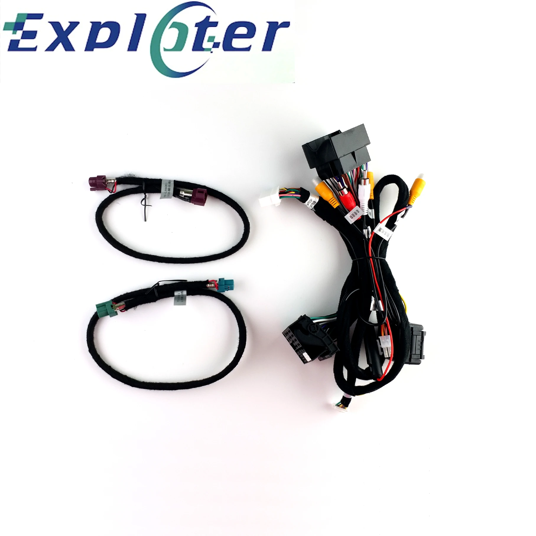 Rearview Camera interface For BMW 2013-2015 To add Front camera with parking guide lines