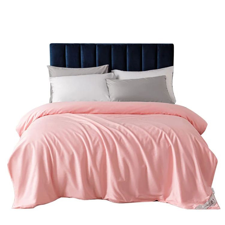 Pure cotton quilt cover filled with 100% pure mulberry silk hand-drawn thin silk quilt 0.5KG