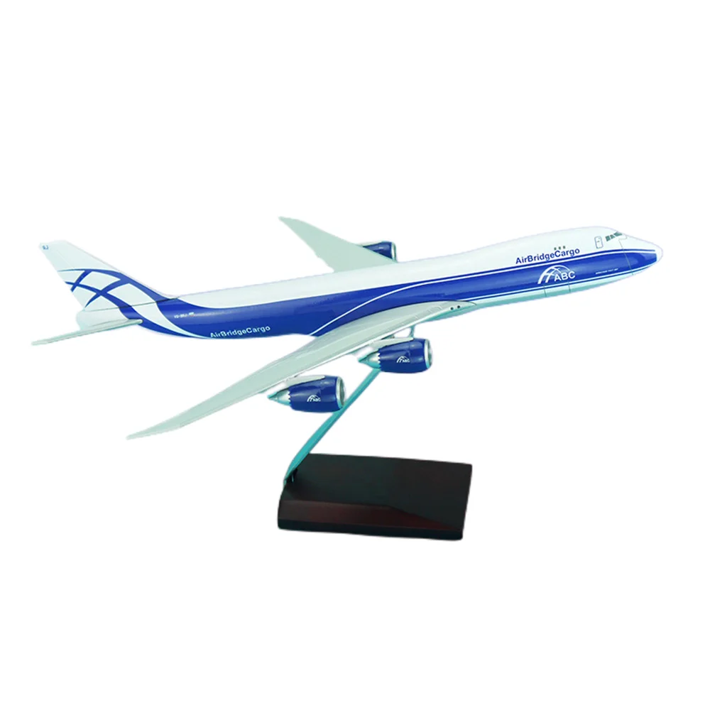 Коллекционная бизнес подарки на заказ ABC живопись B747-8F масштаба 1:200 37 см модель самолета Boeing 747 RC