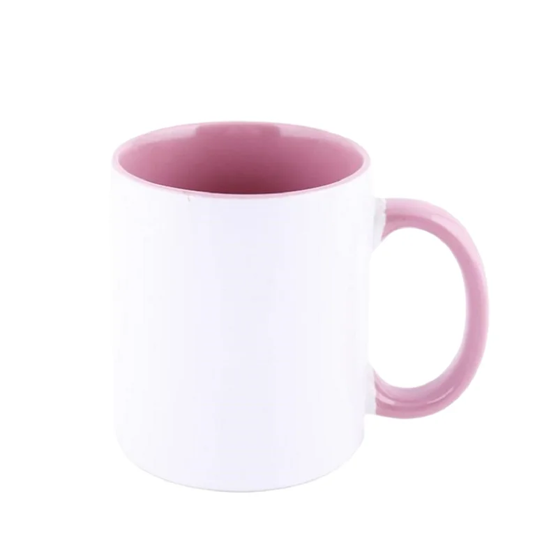 Yinsa M012 Holiday Gifts Sublimation Coffee Ceramic Mug 11oz Two Tone Color Coated Mug