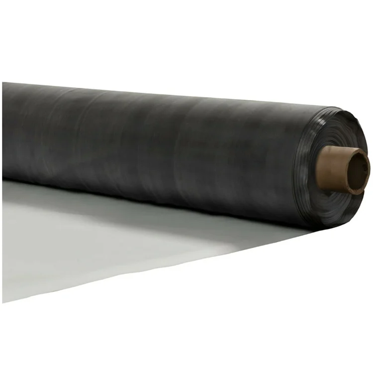 High Quality  rubber membrane waterproofing black 2mm thickness epdm roofing underlayment of epdm roofing