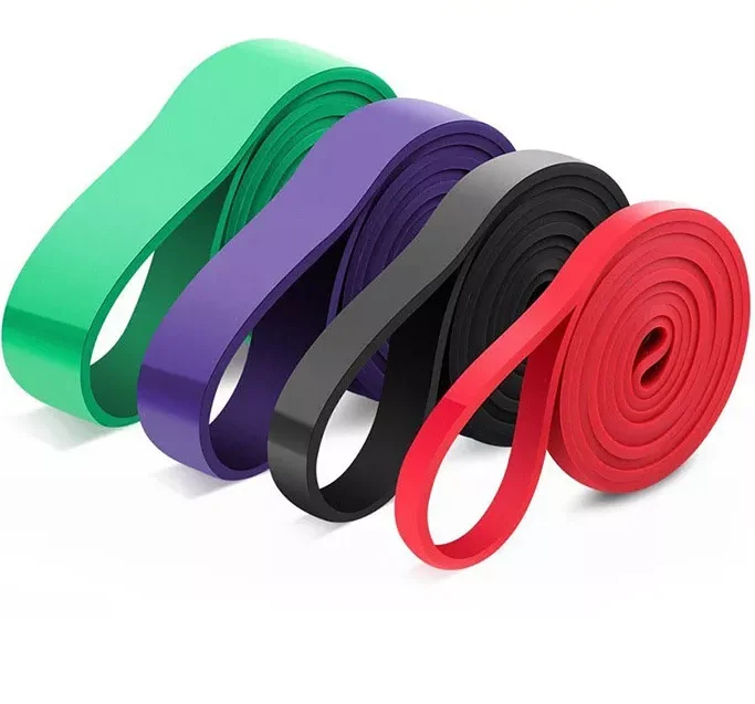 Wholesale Fitness Elastic Ring Wide Rubber Band Ring Deep Squat Thick Circle Pull Up Train Tension Ring Load Resistance Band