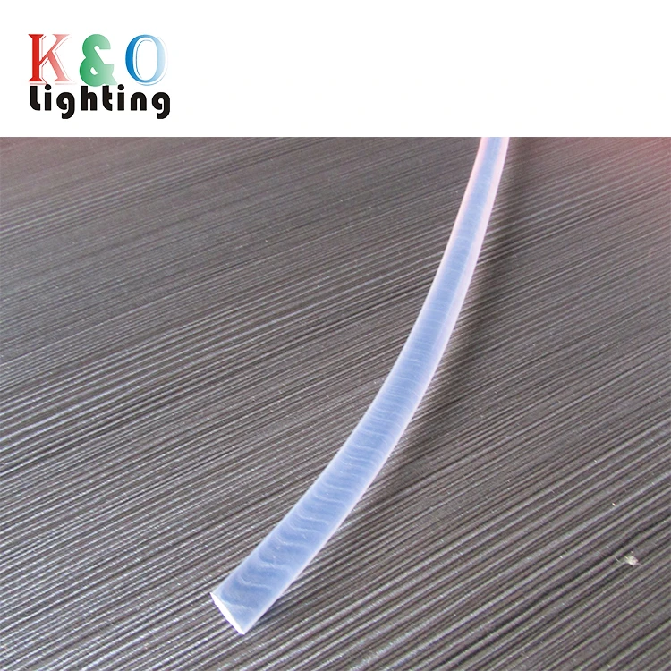 Pool perimeter lighting decoration solid core side glow fiber optic