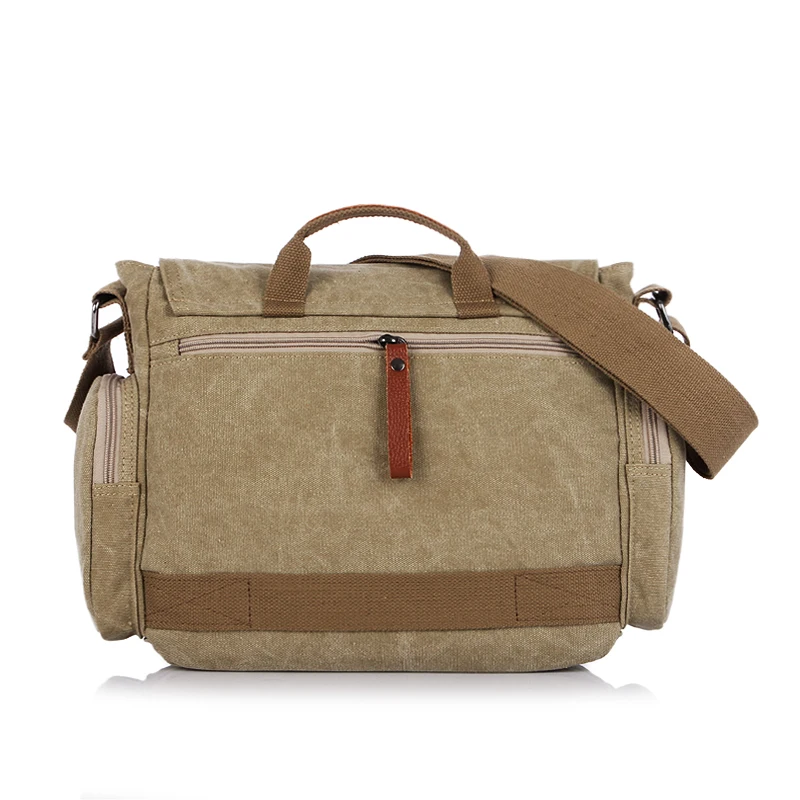
Wholesale canvas sling bag men messenger crossbody bag 