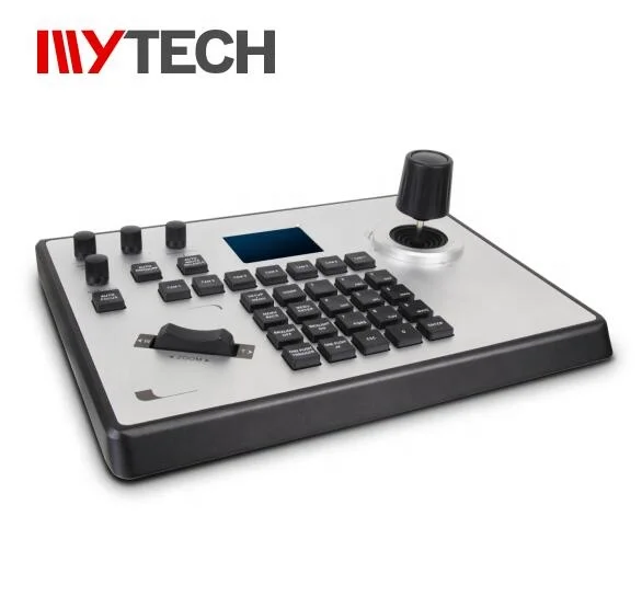 MYTECH 4D joystick video conference camera controller keyboard  Network ip control outdoor with poe