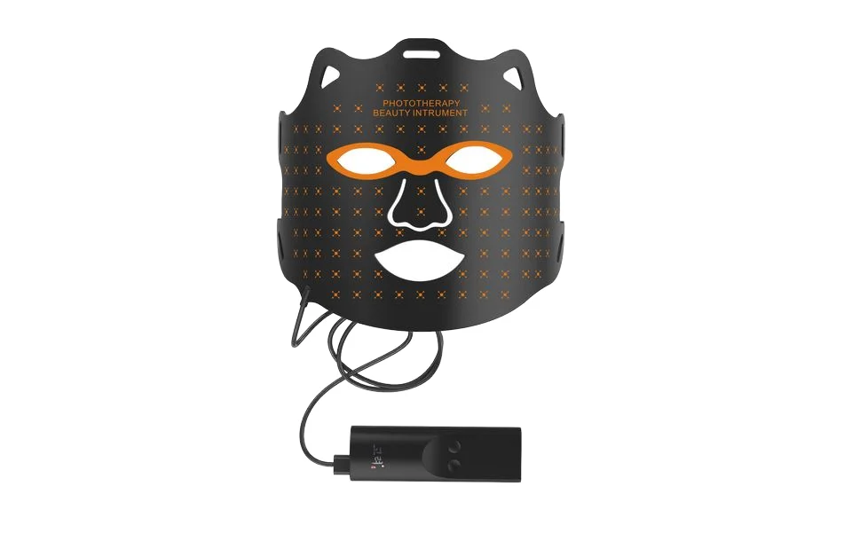 New Product 7-Color LED Silicone Flexible Face Mask for Skin Tightening & Rejuvenation with UK/ EU/ US Plugs