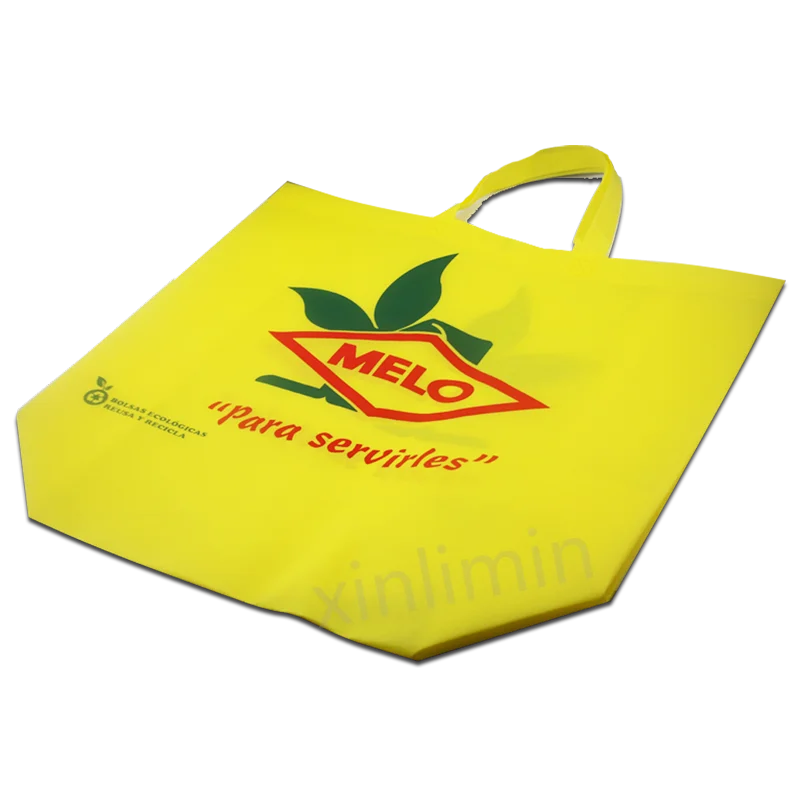 Factory stitched polypropylene tote bag Full Printing PP Shopping bags Laminated Non Woven bag
