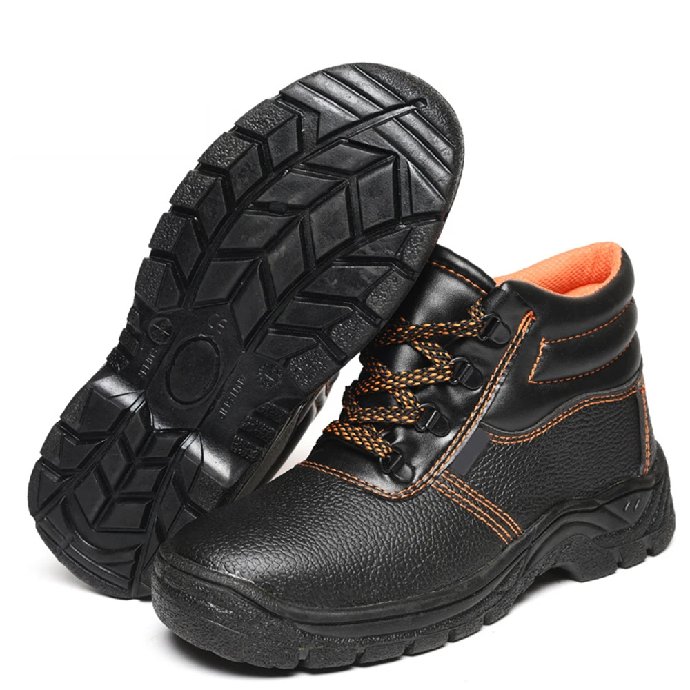 Wholesale Custom Manufacturers Wholesale Labor Insurance Steel Toe Cat Safety Shoes Leather Safety Boots