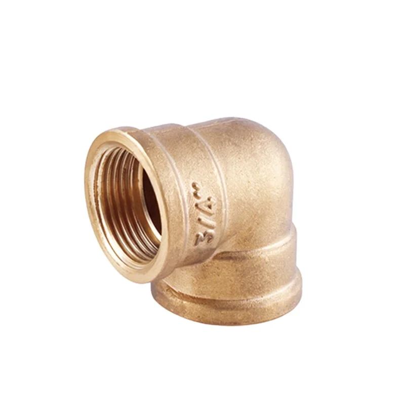 Premium grade brass female elbow threaded tube fitting connector for customizability