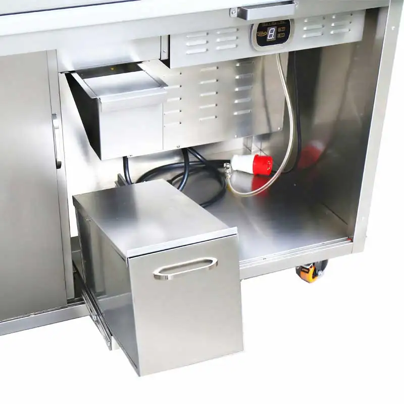 Twin Kettles 36oz Stainless Steel Cinema Pop Corn Machine SUS304 Popper for Movie Theatre