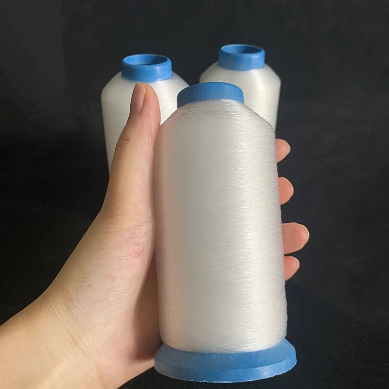 Factory Price 0.12mm 100g Transparent Weaving Nylon Polyamide Monofilament Yarn for Overlock Machine
