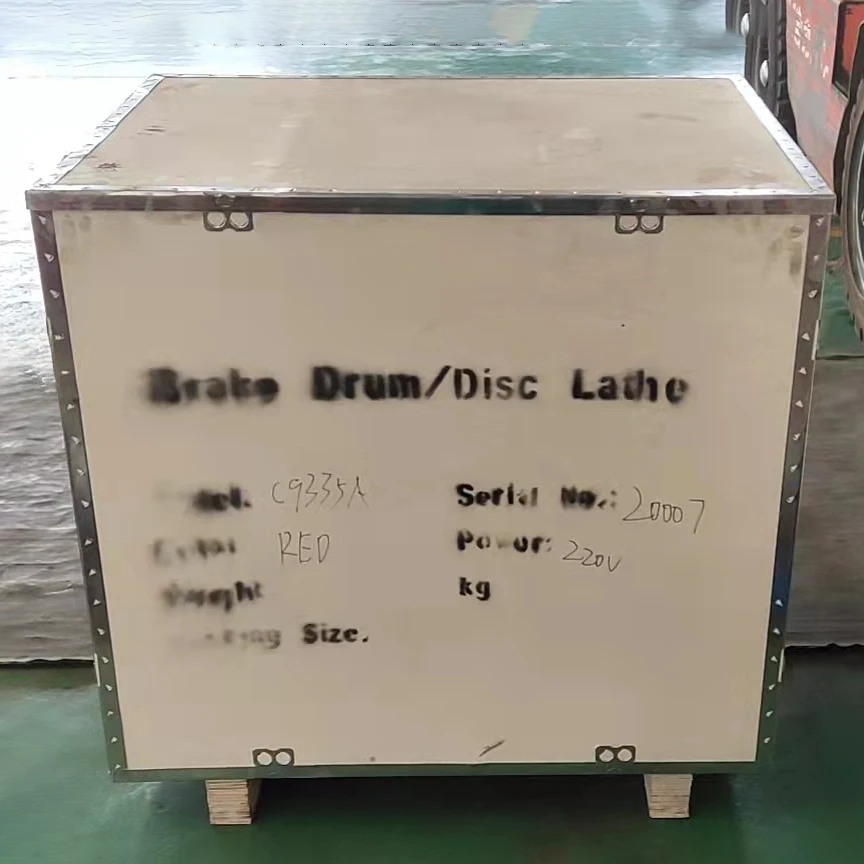 Factory Sale Wholesale Export High Quality Guaranteed T8465 Truck Brake Drum Disc Repair Lathe Turning Machine Cutting Machine