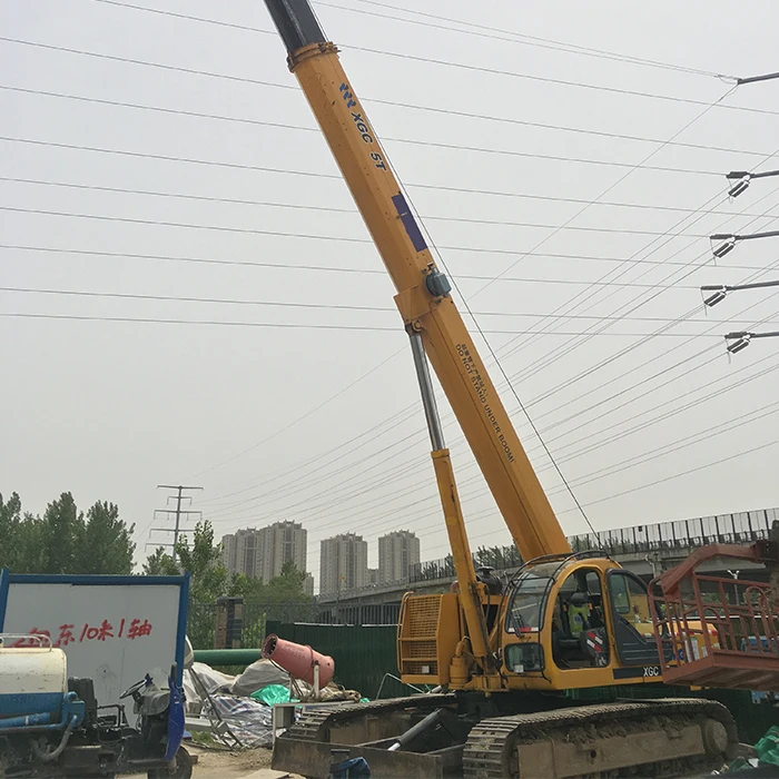 CHENGXIN Second Hand 25 ton XGC25 Crawler Crane XGC25 Used Crawler Hydraulic Telescopes Crane