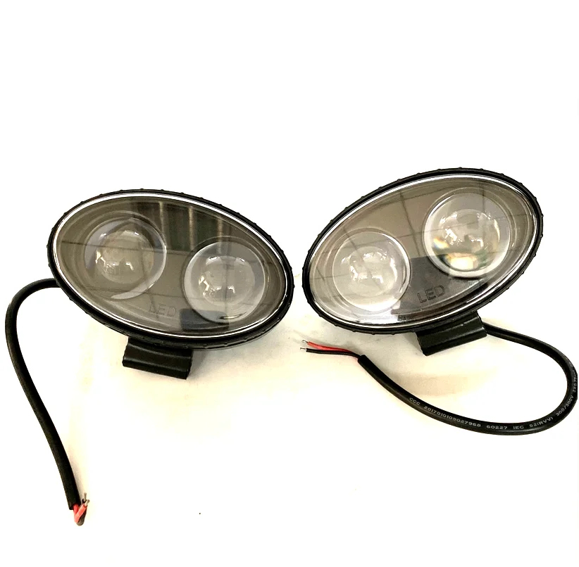 Hot sale forklift accessories product 12-80V DC Forklift Blue LED Spot light 20w led blue forklift light