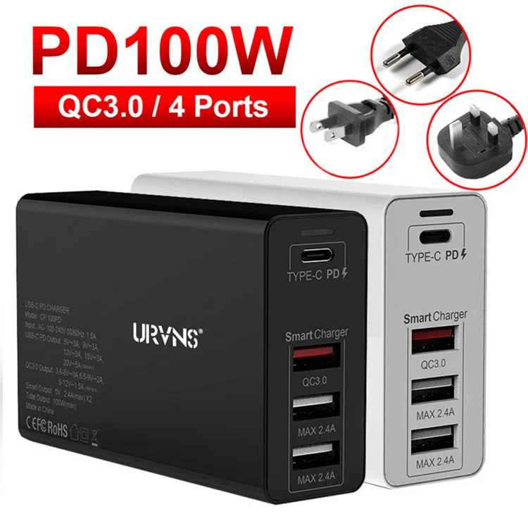 Ready To Ship Power Adapter Fast Charging Wall Laptop Travel Adapter