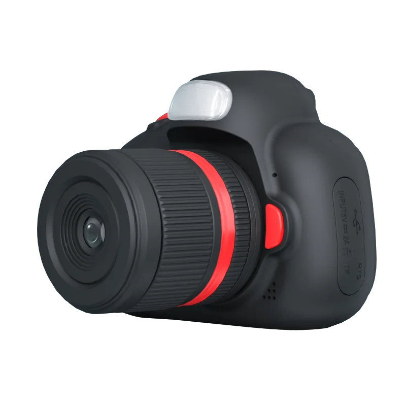 2021 Professional kids camera digital 2.4 inch 3200W 360 manual focus kids camera digital
