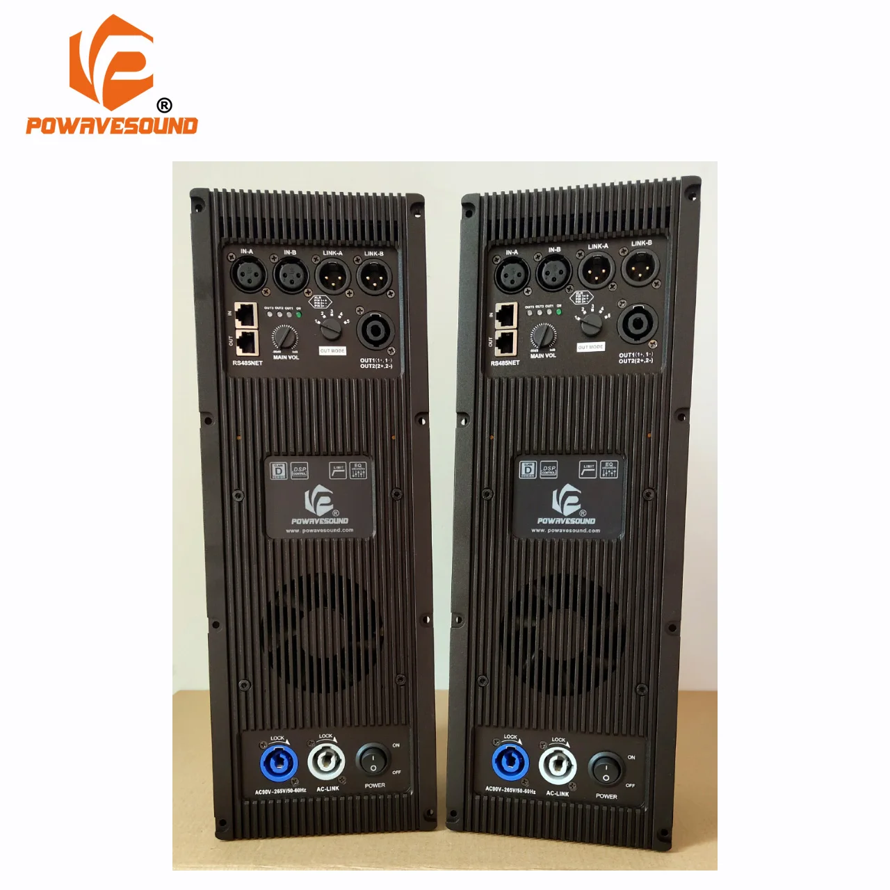 China used amplifier module 3CH 800W amp board to use for active speaker amplifier plate with audio processor DSP