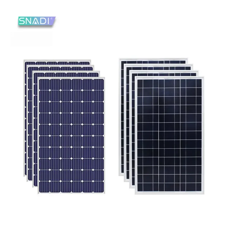 SNAT 1-10KW Solar Panel Polycrystalline/Monocrystalline Solar  Overlapping Solar Kit Panels Roof Solar Panel