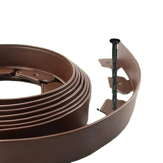 YOULITE Garden Outdoor Flexible Lawn Edging Border Wall Pack DIY Metal Iron Lawn edge