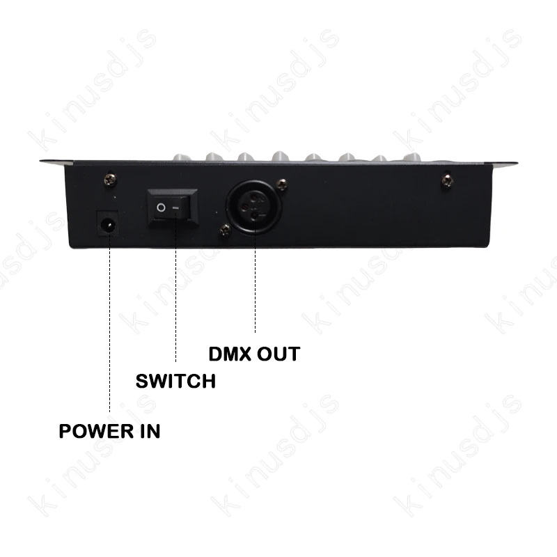 Kinusdjs 48 Channels DJ Lighting Dimmer Console DMX512 Controller For Professional Light