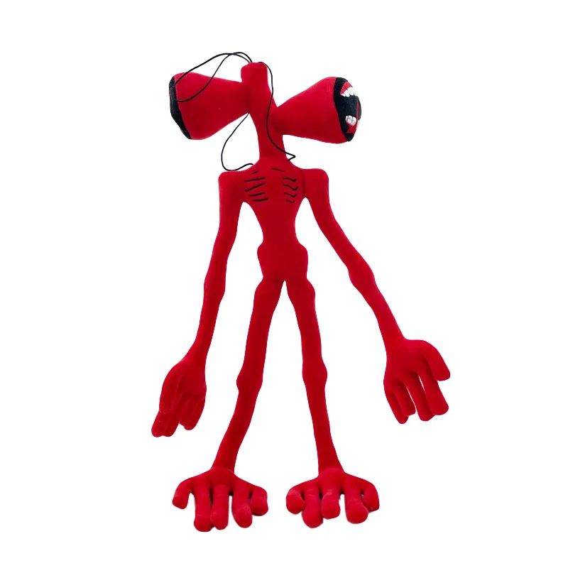 High Quality 35-55cm Plush Toy Folding Funny Horror Character Plush Doll Black Cat Dog