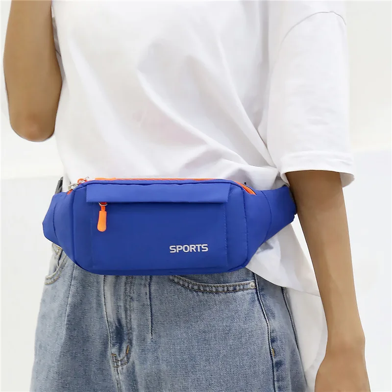Waterproof Waist Pack Women Sports Purse Running Waist Bag for Men Mobile Phone Belt Bag Sling Fanny Pack Pouch Chest Bags 140g