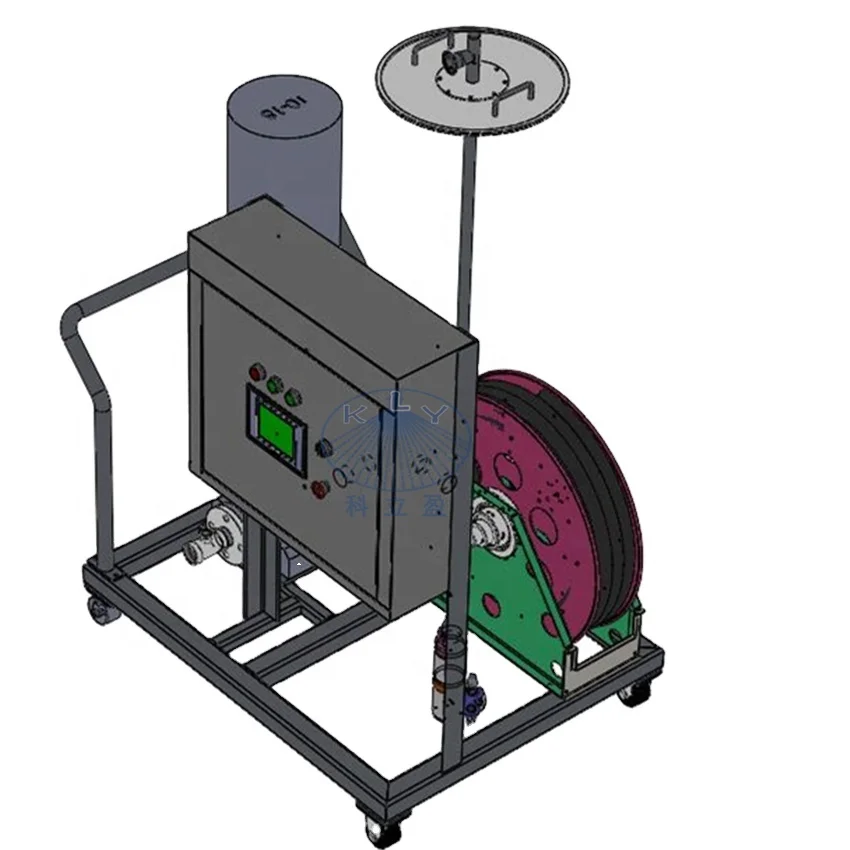 Mobile tank washing machine, Semi-automatic tank cleaning equipment