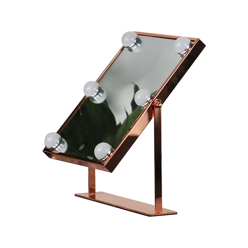 Hot Sale Factory Direct Personalized Led Bulb With Lights Vanity Light Up Illuminated Makeup Mirror