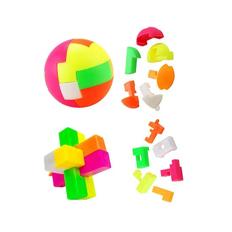 Fun Puzzle Ball, Party Favors Toys Magic Puzzle cube, Fidget Brain Teaster Puzzles