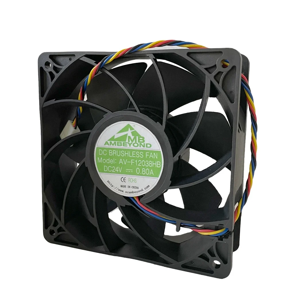 ROHS 12038 24v UL Forward And Reverse 36 Volt Dc Brushless 120mm Cooling System Fan For Induction Cooker